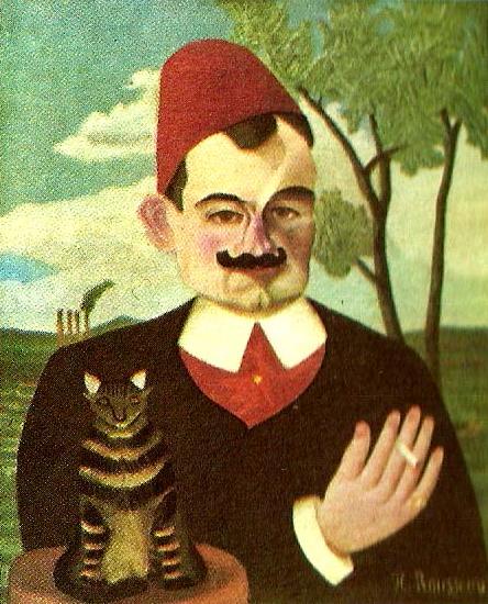 Henri Rousseau portratt av pierre loti